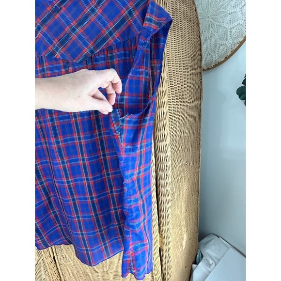 Vintage wrangler distressed brush popper snap button shirt - Picture 10 of 12